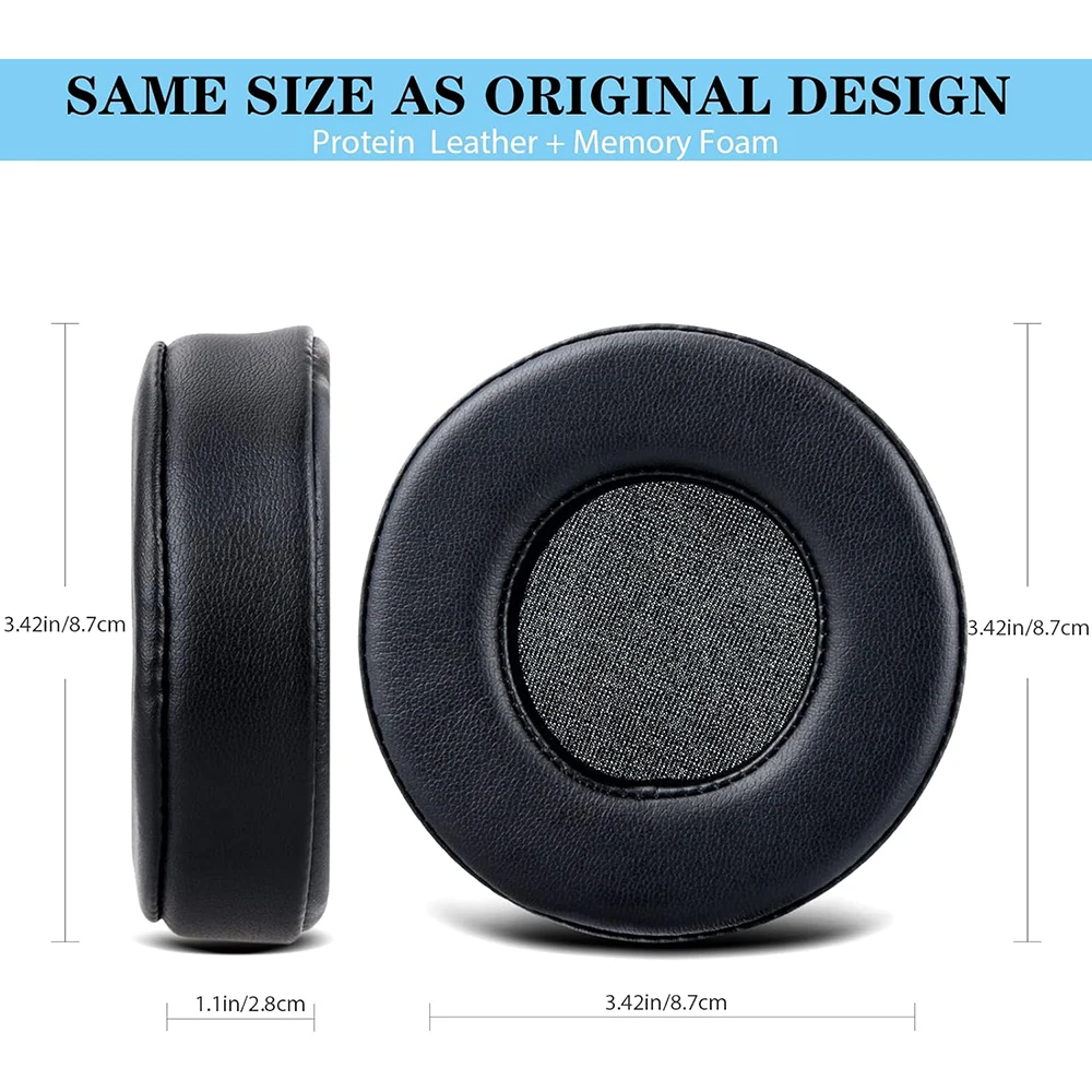 10Pair Hesh2 Wireless Earpads Replacement Ear Pads Cushion for Skullcandy Hesh& Hesh2 Wireless Over-Ear Softer Durable Leather