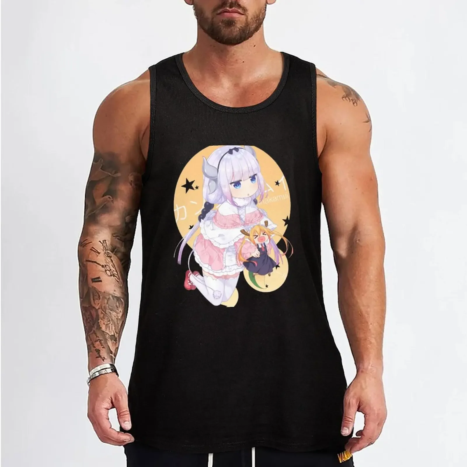 New Kanna Kamui Tank Top Body man bodybuilding anime clothes sleeveless vests