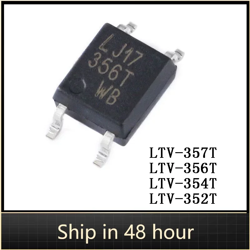 10Pcs LTV-357T LTV-356T LTV-354T LTV-352T SOP-4 L356T L357T L354T L352T Photocoupler IC Chip SMD In Stock