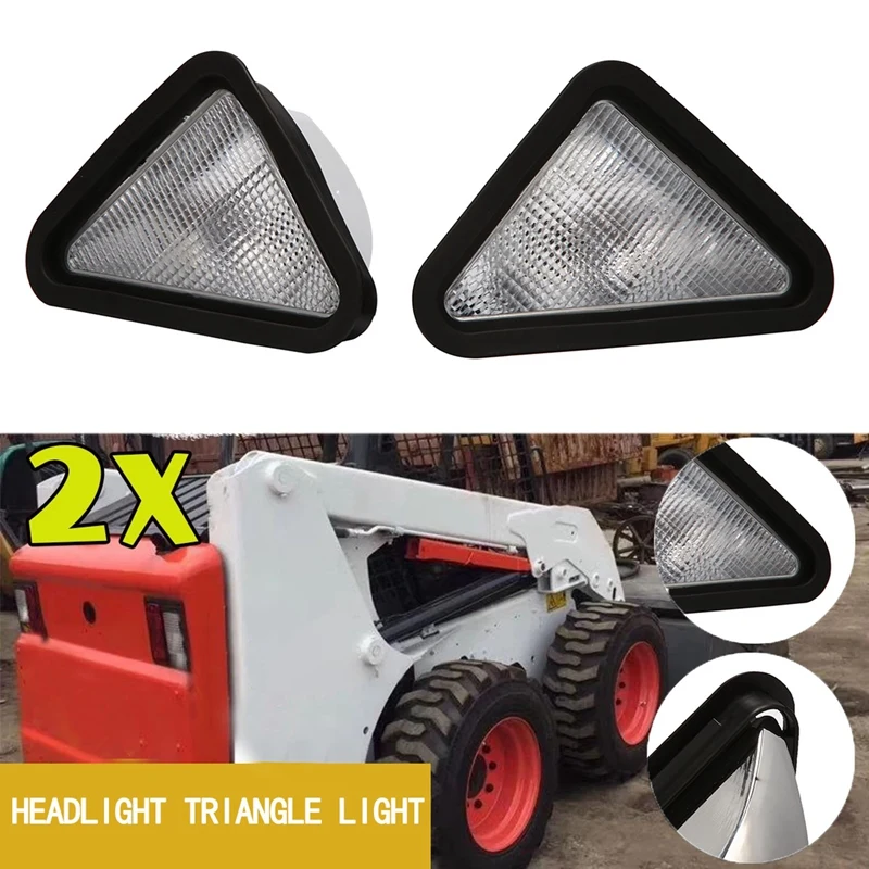 

Engineering Truck Bulldozer LED Headlight Triple-Cornered Light Kit For Bobcat 864 S250 T250 773 S150 7259523