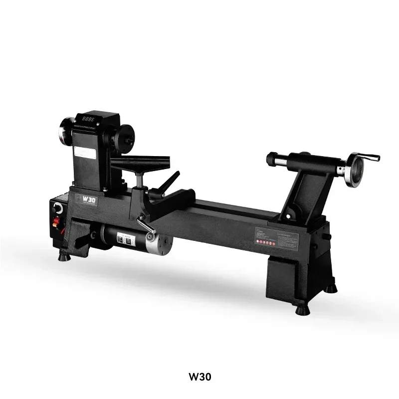 W30 750 واط مخرطة النجارة الصغيرة متعددة الوظائف W20 250 واط مخرطة النجارة الصغيرة ستبليس سرعة تغيير مخرطة النجارة