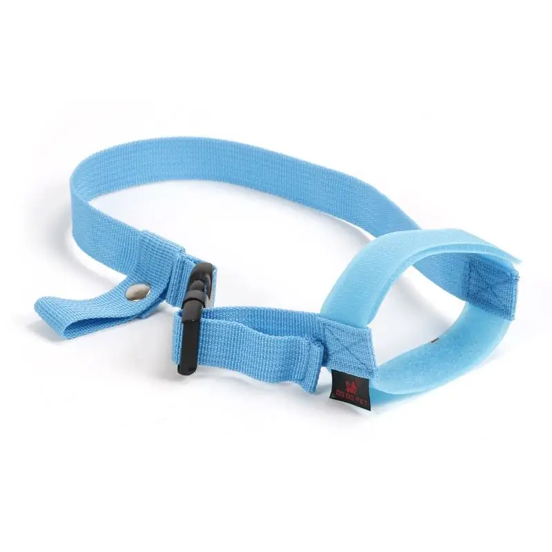 Adjusting Straps Mask for Small Dogs Soft Nylon Dog Muzzle Adjustable Anti-biting Breathable Stop Barking Mouth Cover Dog Supply