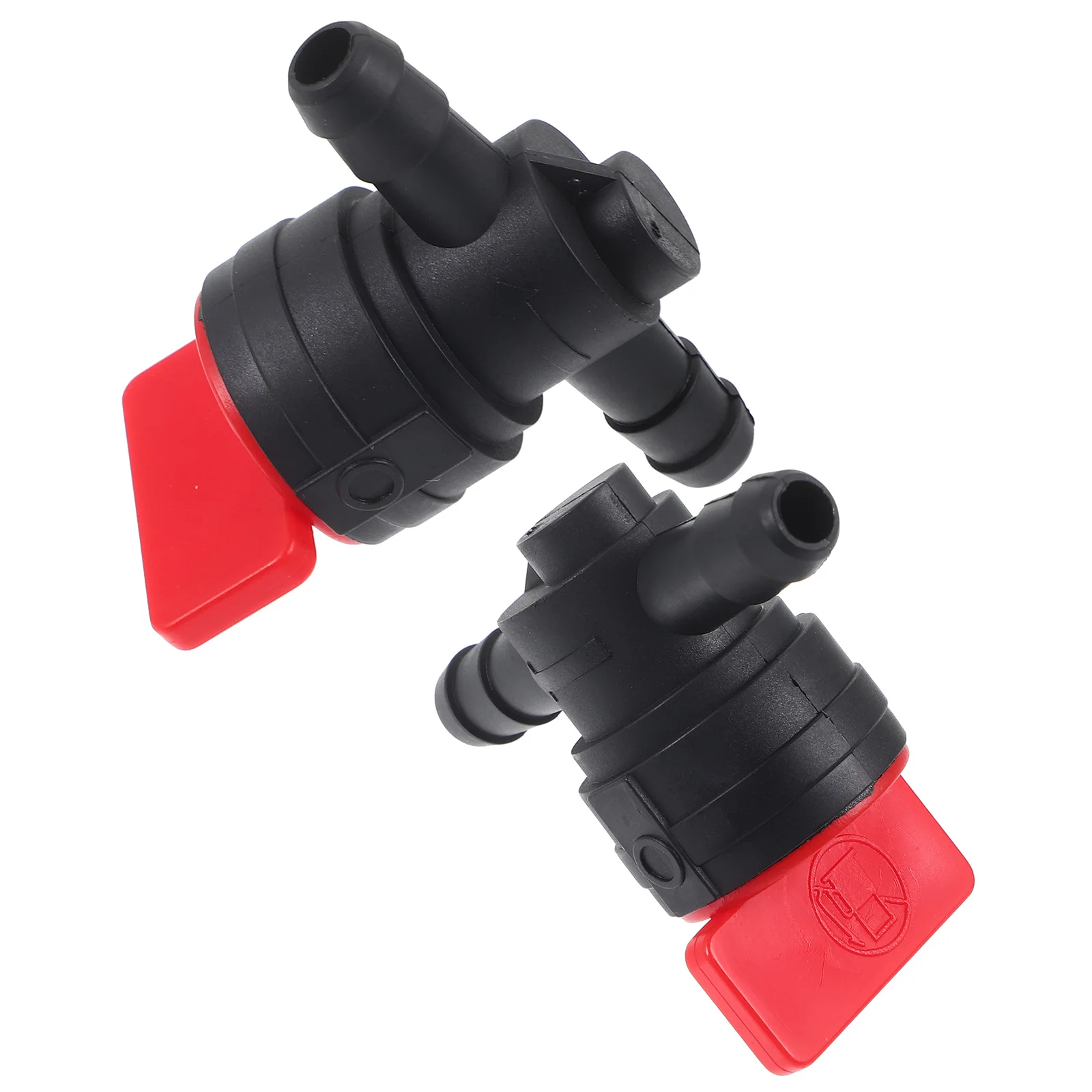 

2Pcs Shut Off Valves Fuel Cut Off Valve Plastic Straight Gas Valve Control for Garden Engine Supplies