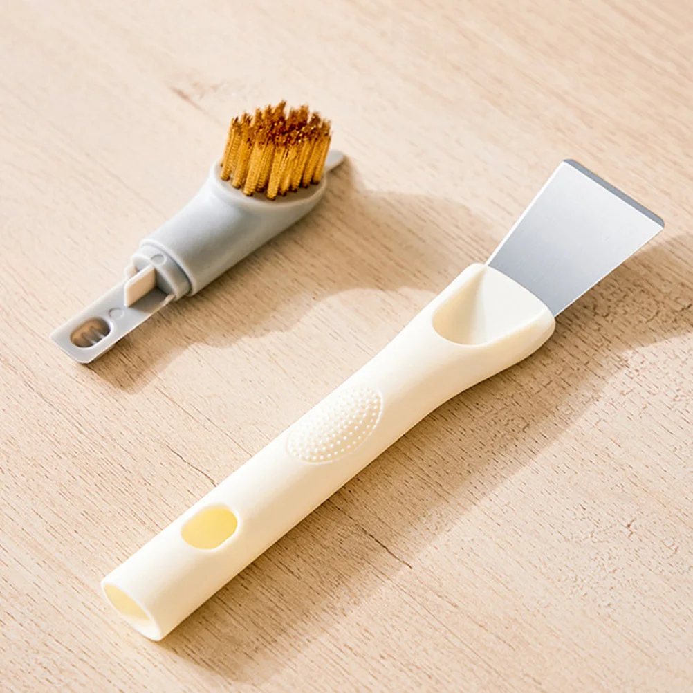 

Cooktop Cleaning Brush Heavy Duty Bristles Kitchen Cleaner Gas Stove Cleaner Pan Scrub Brush Household Cleaning Tool