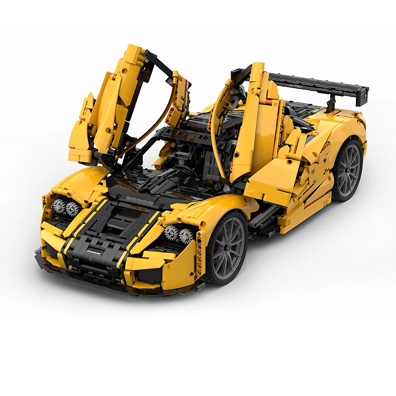 Comptible 42172 Técnico Carro Esportivo Hypercar Blocos de Construção MOC 202525 Velocidade Veículo Tijolo Montagem Brinquedo DIY Criança Presente de Natal