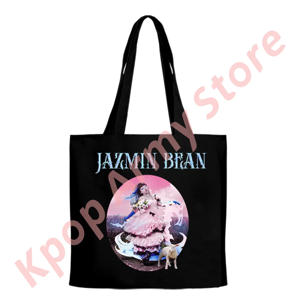 Jazmin Bean Tour Merch sacola para homens e mulheres, bolsa de ombro casual, novo logotipo, moda streetwear, verão