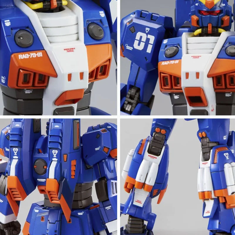 バンダイオリジナル HG GTO 1/144 ガンダムアニメモデル RAG-79-G1 ガンダムマリントイプガンダイバーアクションフィギュア PB おもちゃギフト子供のための