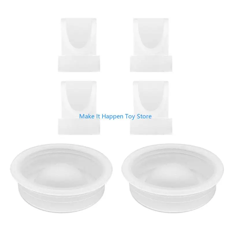 28EC ترقيات مضخة الثدي طاقم إكسسوار صمامات منقار البط سيليكون ومجموعة الحجاب الحاجز ختم آمن مضخة الثدي جزء لنموذج V1/V2 #6