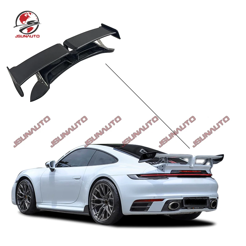 

Carbon Fiber Spoiler For Porsche Carrera 911 992 T Style Rear Wing Trunk Tail Spoiler For 2022 911 922 Carbon Body Kit
