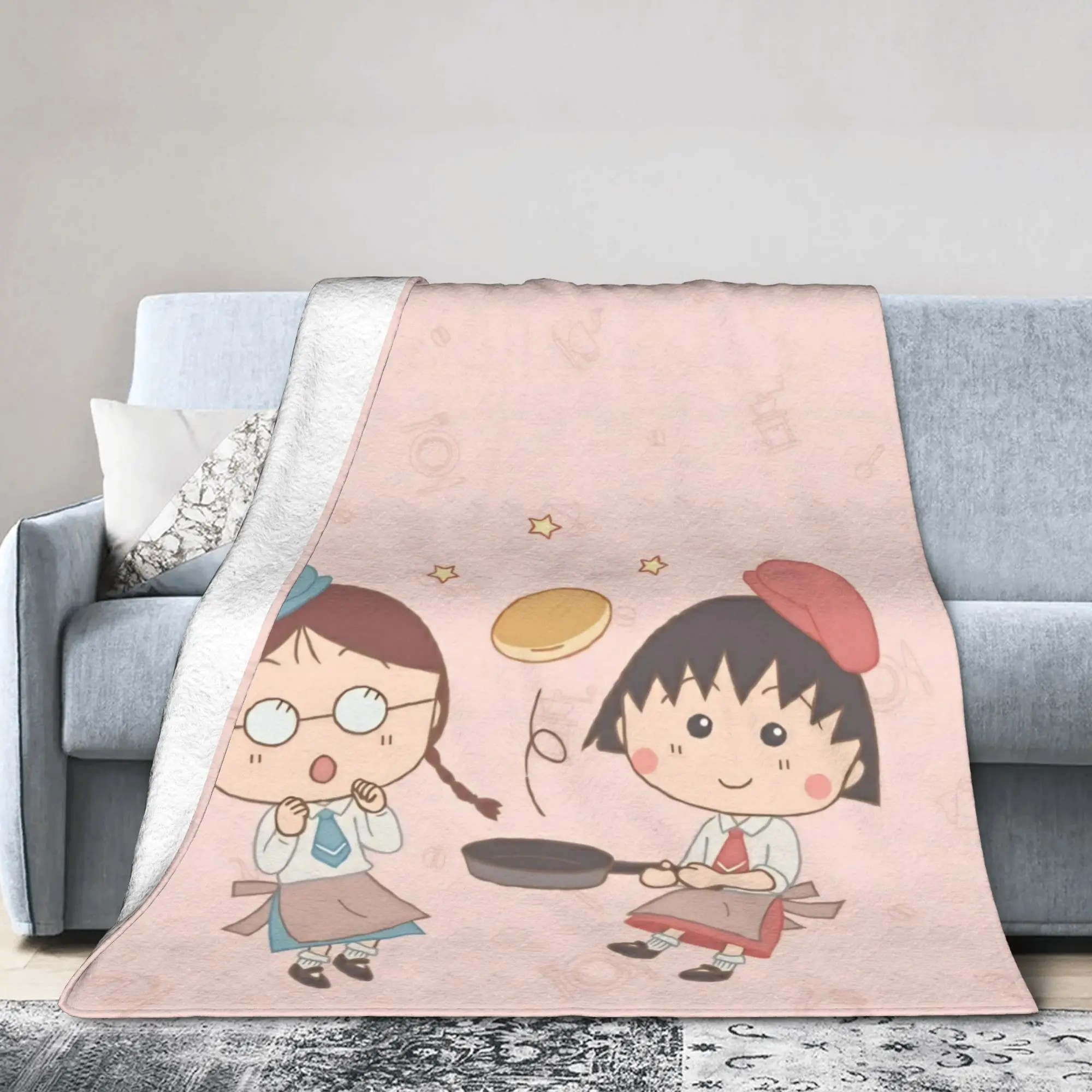 Marukos Cooking Culinary Blankets Flannel Decoration   Multifunction Super Warm Throw Blanket for Sofa Outdoor Quilt