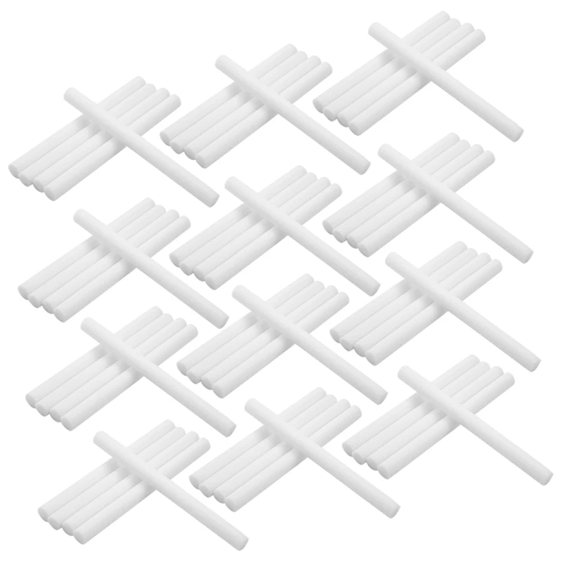 

60 Pcs Car Humidifier Sticks Cotton Filter Refill Sticks Filter Replacement Wicks For Portable Ultrasonic Aroma Diffuser