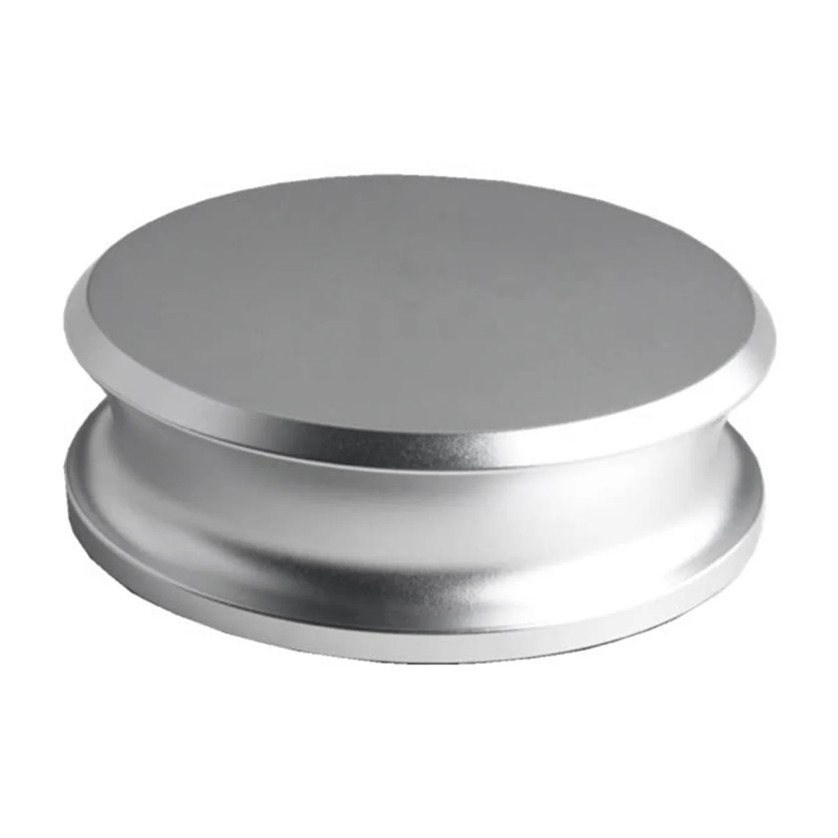 Morsetto bilanciato a disco stabilizzatore per dischi in vinile in alluminio per giradischi LP accessori per giradischi argento