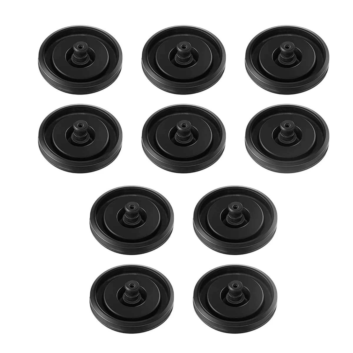 

ABAB 10 Pcs Toilet Fill Valve Seal Compatible for 242, for 200, 400 and 747 Models Toilet Fill Valve