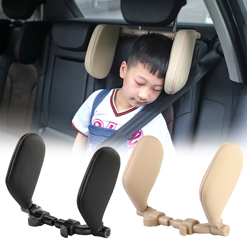 

Car Seat Headrest Neck Pillow Cushion Memory Foam Auto Car Travel Rest Pillow Sleep Side Neck Head Support for Kids Adults