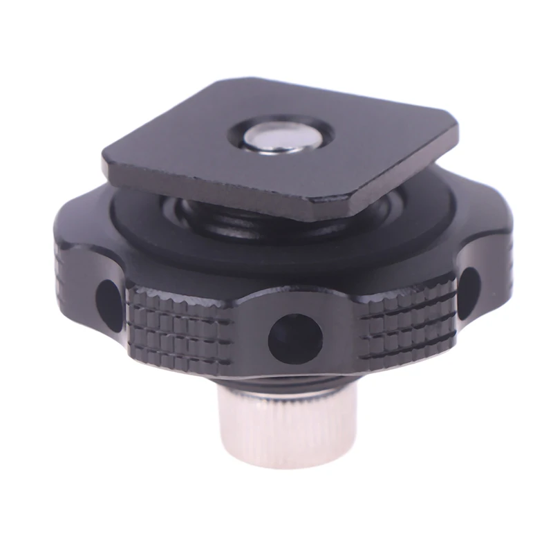 Universal Hot Shoe Adapter with 3/8" & 1/4" Threads - Multi-Mount for Studio Tripods, Smartphone Rigs, LED Panels & Gimbals