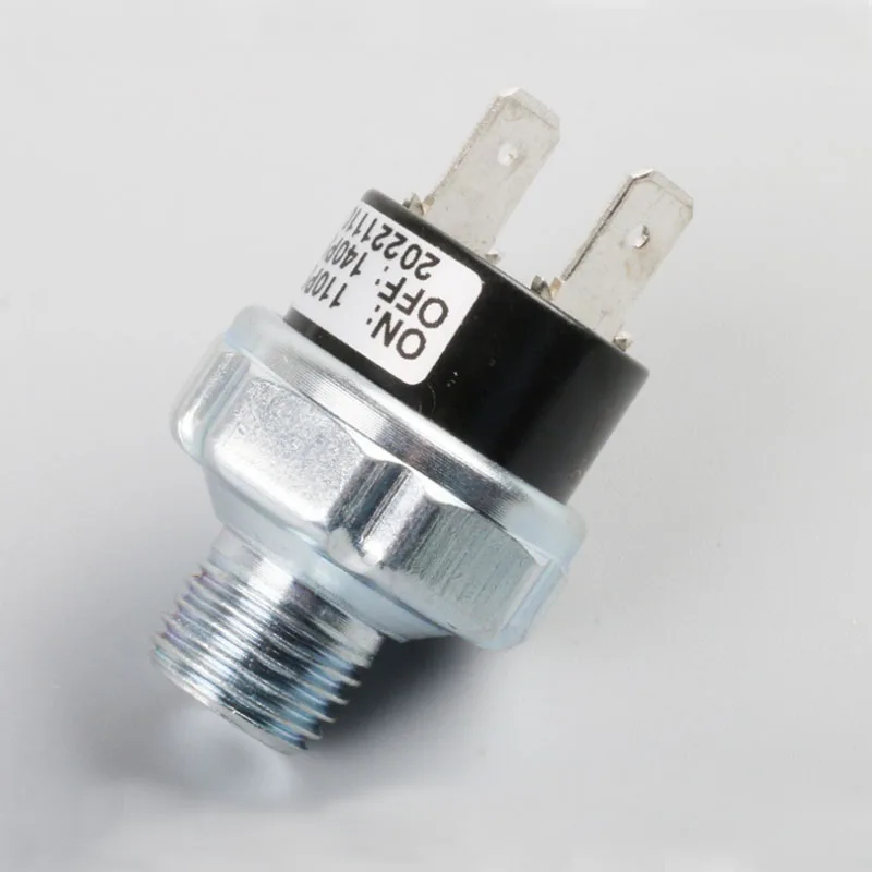 70-100/90-120/110-140PSI Air Compressor Pressure Switch 1/4" NPT male thread 12V/24V For Air Tank Aluminum Alloy Switch Control