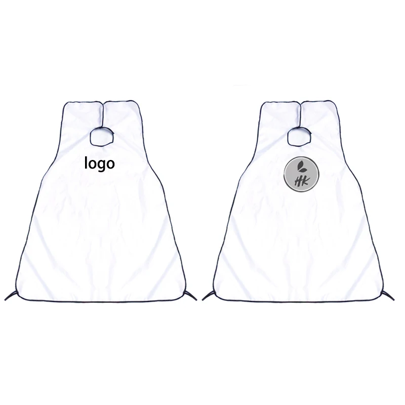 

Men's Shaving Apron Adult Beard Bib With Pouch Stylish Grooming Set Barber Apron Manufacturer