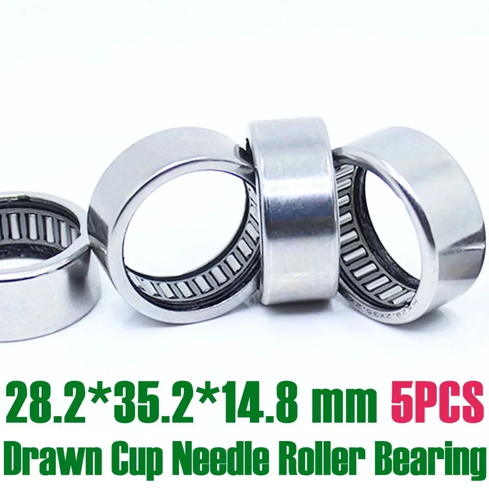 

HK28.2x35.2x14.8-3RS Needle Bearings 28.2x35.2x14.8mm ( 5 PCS ) Drawn Cup Needle Roller Bearing 28.2*35.2mm
