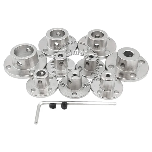 Imagen 2 del producto Conector de soporte de acoplamiento de brida rígida, 2mm/3mm/3,17mm/4mm/5mm/6mm/6,35mm/7mm/8mm/10mm/11mm/12mm/14mm