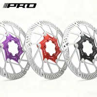 IIIPRO-Rotor de freno de disco de bicicleta, rotores flotantes ligeros, disipación de calor, disco de alto rendimiento de frenado, 140/160/180MM