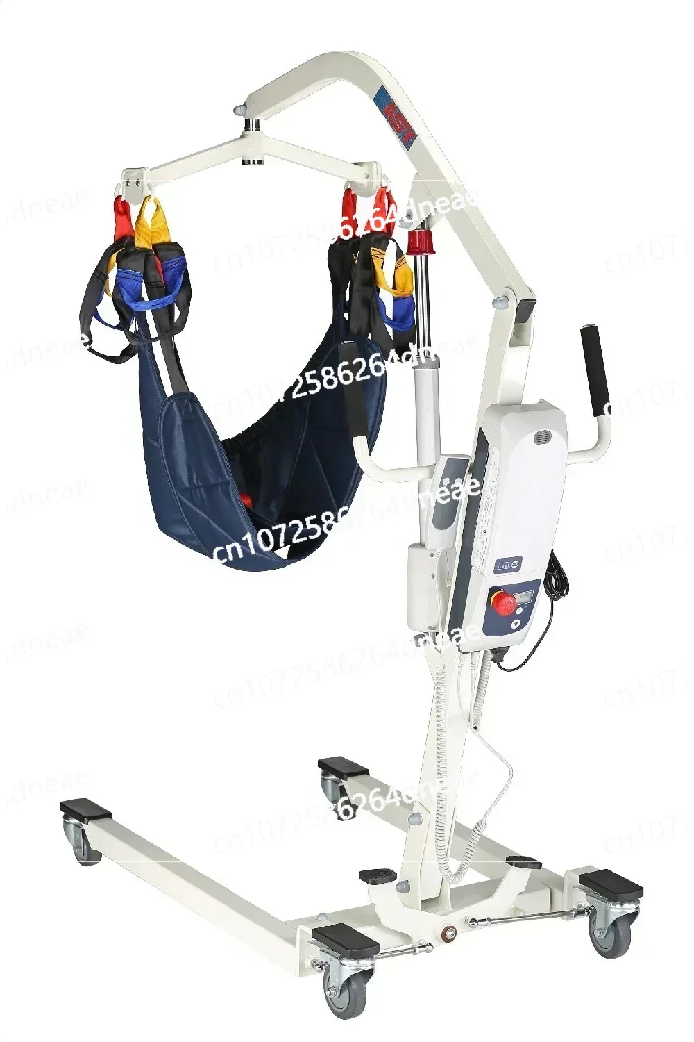 

Heavy Duty Assembling-Free Foldable Manual Electric Patient Lift with Sling for Handicapped Transfer