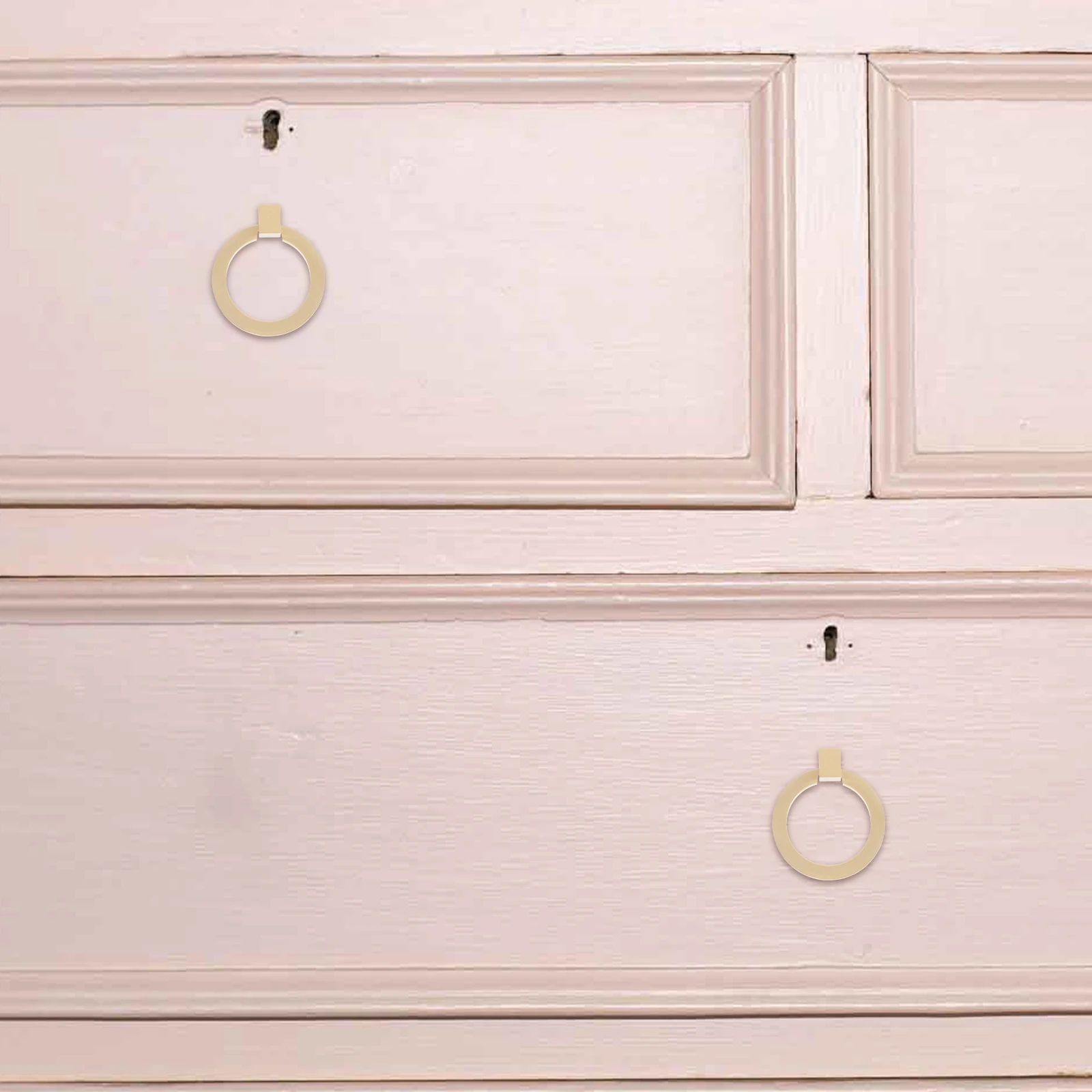 Maniglia per armadio Maniglia ad anello per cassetto in metallo Manopola per comò Maniglia ad anello rotondo per armadio Non facile da deformare o rompere