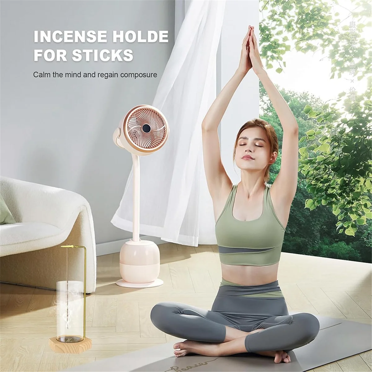 New 2 Pcs Incense Holder,Incense Burner, Insence-Stick Holder Mess-Free Incense Burner Holder, Ideal for Meditation, Yoga