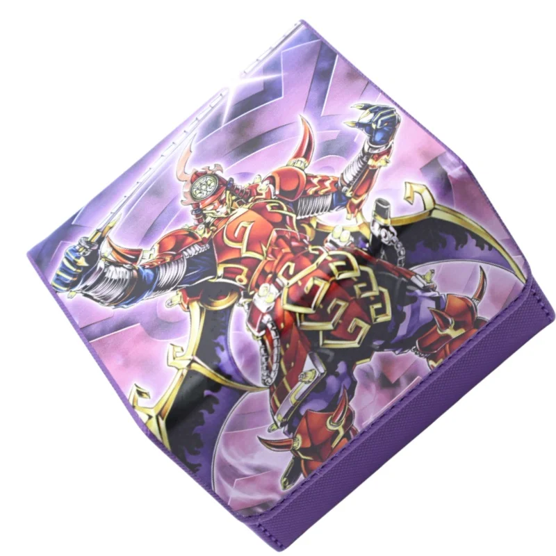 Yu-Gi-Oh-Porte-cartes ATIONS OVski Six Samurai-Shi En Gateway, cuir de haute qualité, jouet d'action, figurine, collection de jeux, boîte de rangement, bricolage