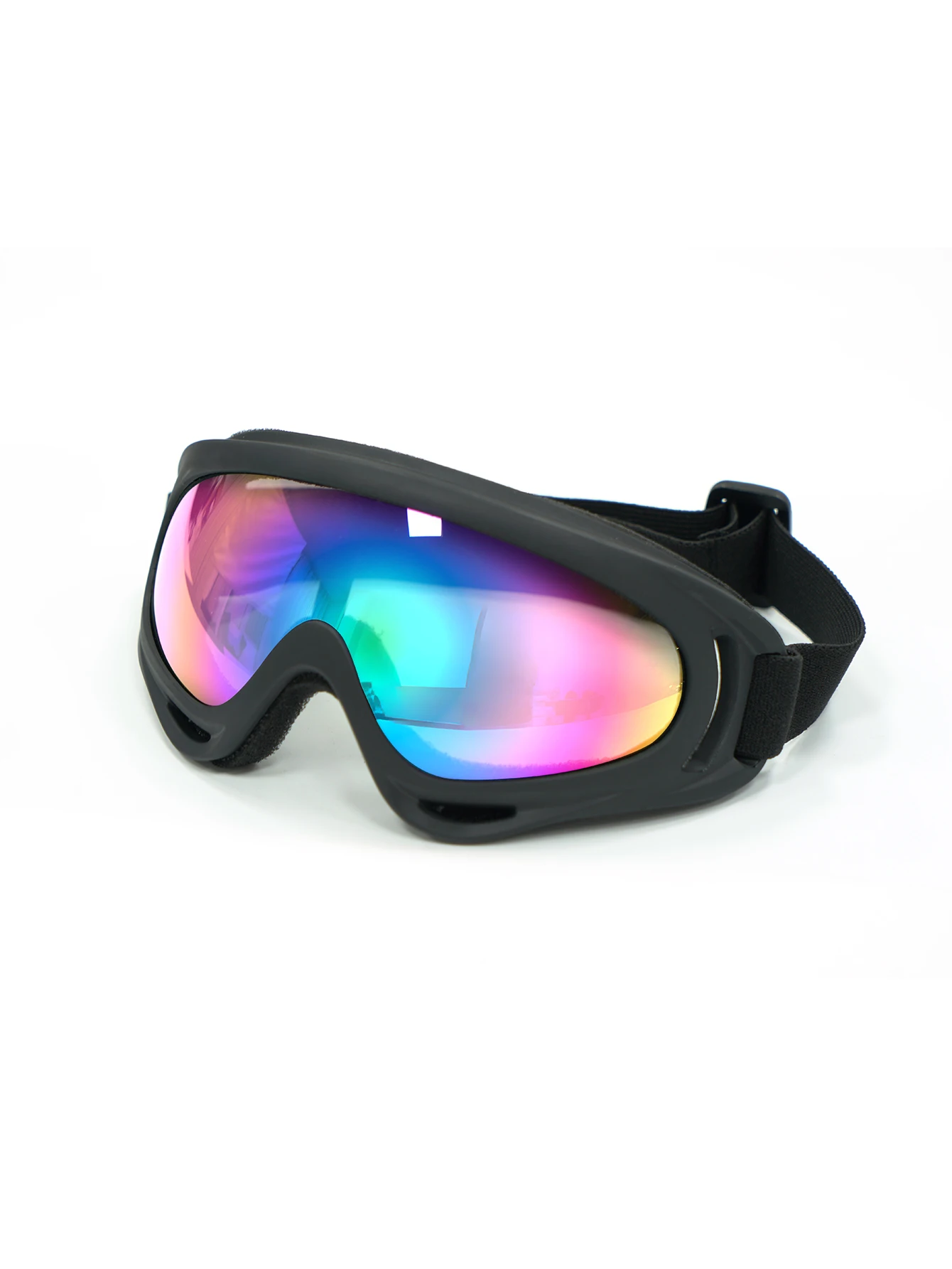 OBaolay Outdoor X400 Colorful Cycling Off road Windshields Motorcycle Glasses Ski glasses  Bicycle Sunscreen Cool Film Goggles