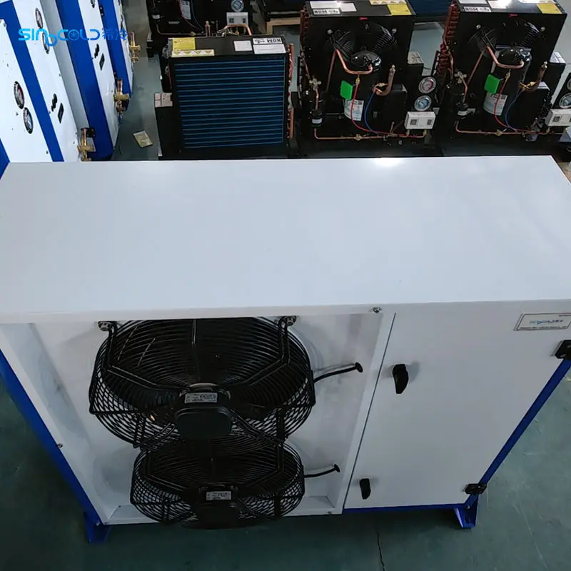 

5HP 6HP Box Type Condensing Unit 220V/1/60Hz 380V/3P/50Hz R404A Suitable for Cold Room