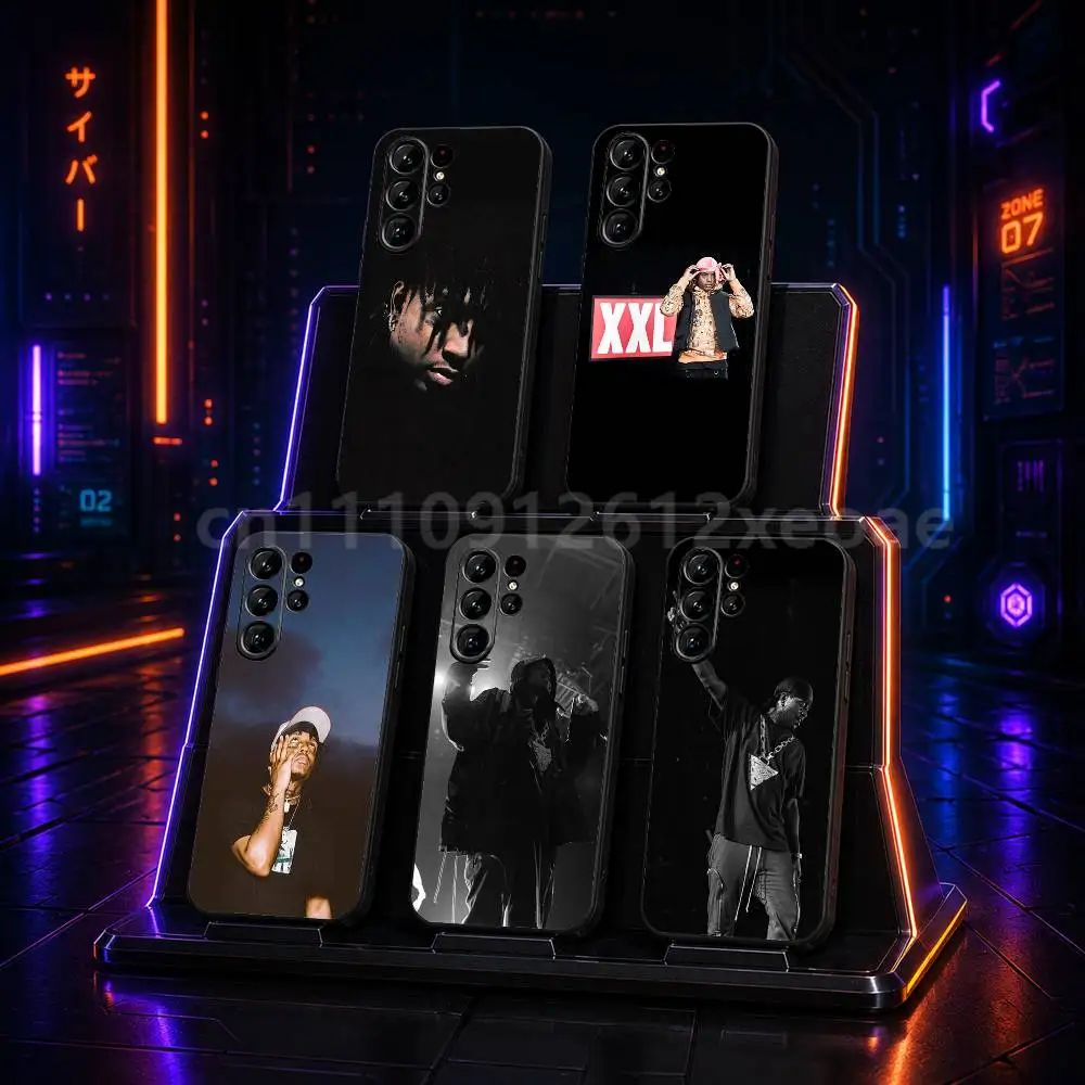 Ski Mask the Slump God Black TPU Shockproof Case For Samsung Galaxy S21 S23 S25 S20 S22 S24 S26 S30 Plus Ultra