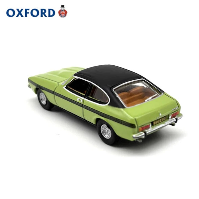 

OXFORD литой под давлением 1:76 Capri Mkll салатовый сплав модель автомобиля коллекция дисплей орнамент игрушка в подарок