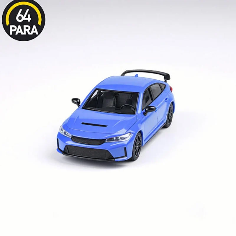 para-1-64-スケールタイプ-r-2023-ブーストブルーパールシミュレーション合金車モデル静的ディスプレイ収集価値のあるおもちゃギフトお土産装飾