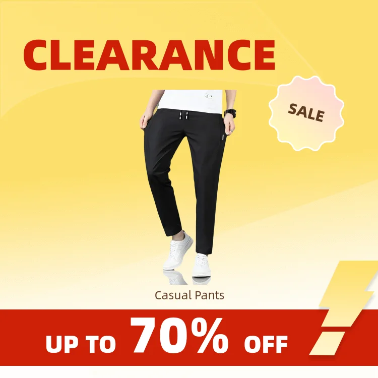 Clearance_Spring Summer Waist Drawing Solid Color Thin Business Casual Trousers Outdoor Elastic Breathable Straight Tube Sneaker