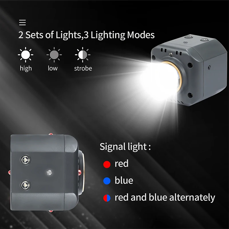 For DJI Mini 3 Pro/Mini 3/2/SE/Mavic Mini Drone Night Flight Searchlight Fill Light Signal Indicator Waring Light Accessories