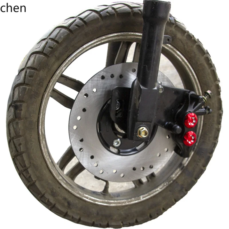 

ZML electric tricycle front wheel drum disc assembly electric motorcycle front brake modification set accessories