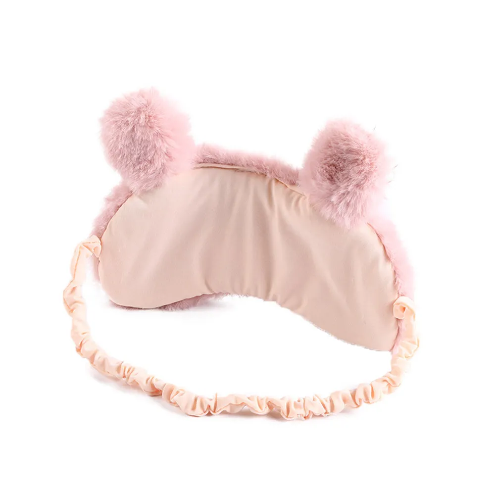 

Маска для сна в стиле единорога, розовая, удобная, светонепроницаемая, для путешествий, дома, в подарок для девочек, блокирующая свет, повязка на глаза