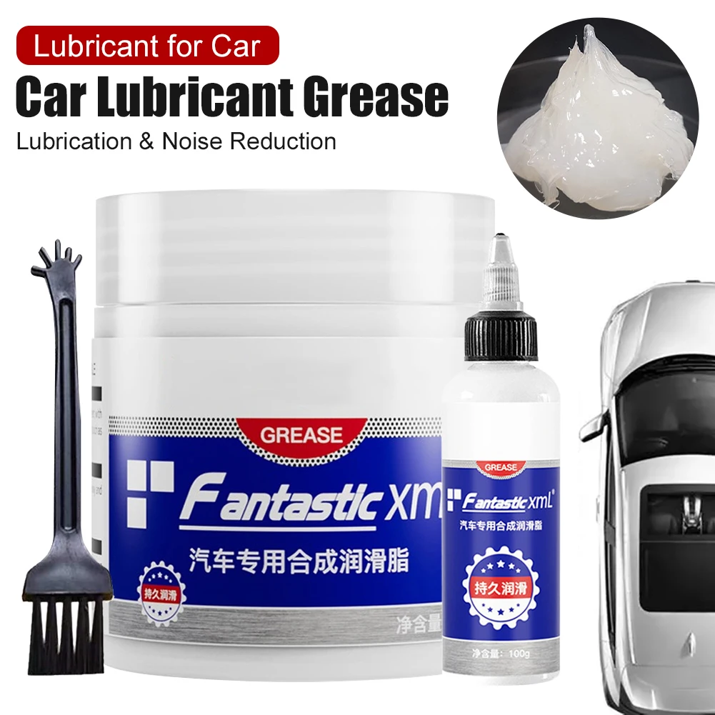 100g/200g Multi-Purpose Lubricant Grease Waterproof High Temperature Resistant Long-Lasting Lube For Car Door Window Roof Track