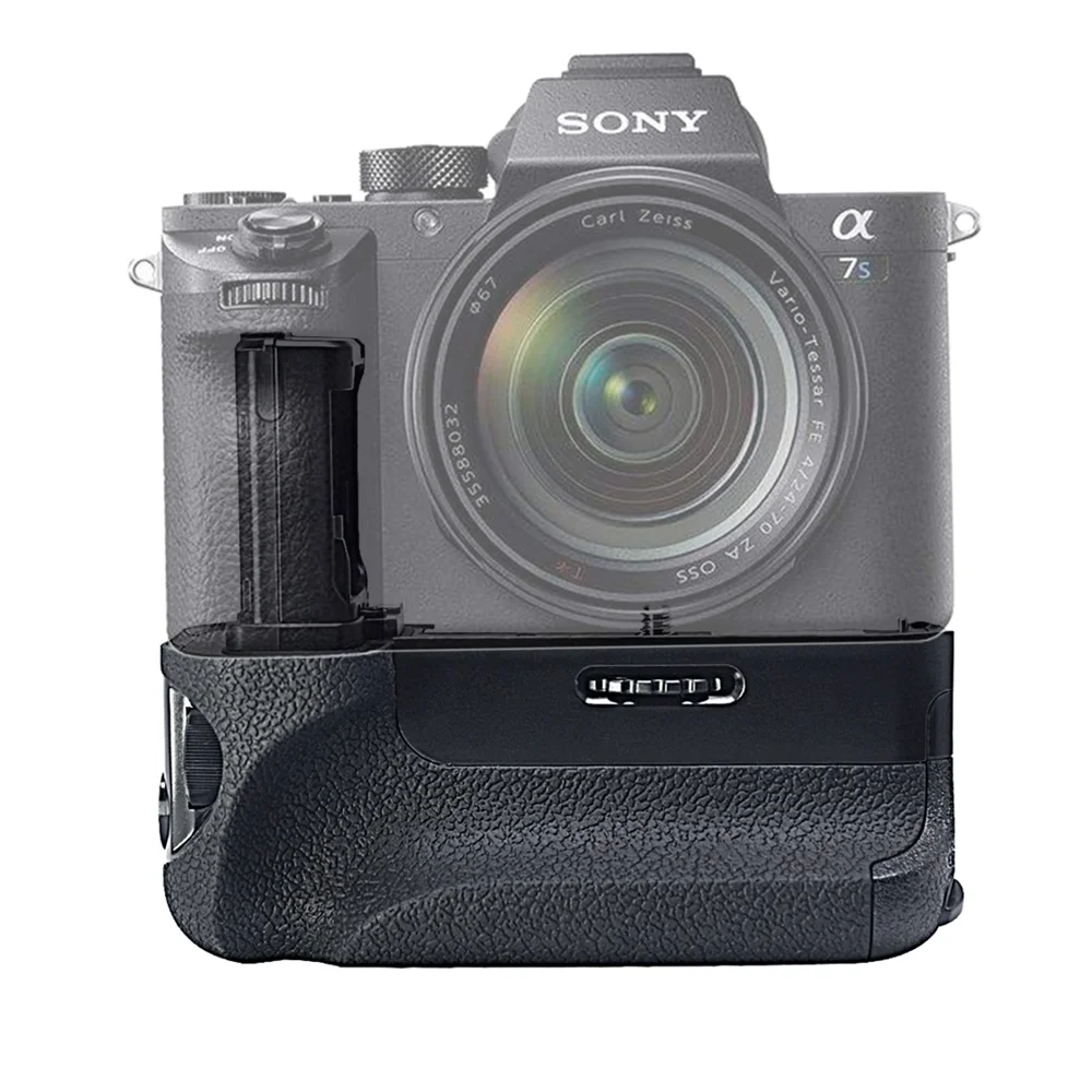 قبضة بطارية عمودية Mcoplus BG-A7 لكاميرا Sony A7 A7R A7S مثل VG-C1EM تعمل مع بطارية NP-FW50