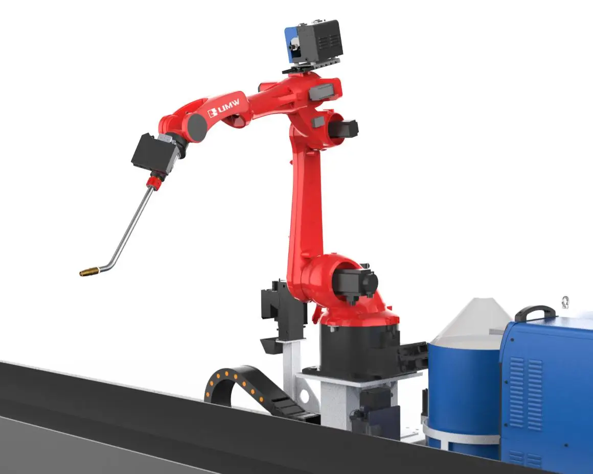 45. High-performance compact robotic aluminum welding equipment with orbital motion function