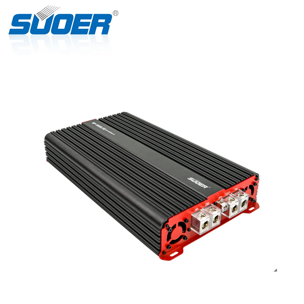 

Suoer BP-8000 24000W Monoblock Professional Car Amplifier with 8000 Watts Big Power RMS