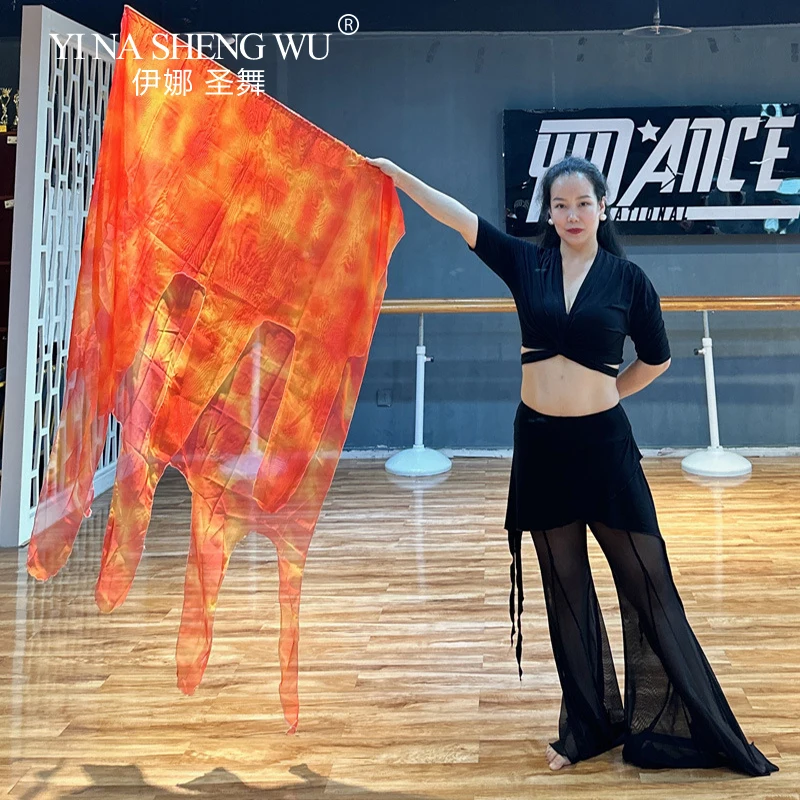 Klassische Bühnenaufführungskleidung, Flammenflagge, bunter Schal, Lobflagge, Sporttreffen, Anbetungsflagge, Hersteller im Großhandel