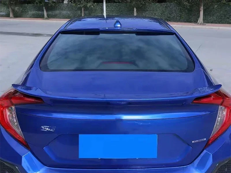 Nouveau! Spoil d'aile arrière de voiture pour Honda Civic, pièce de décoration de coffre arrière, Spomicrophone, accessoires de voiture, 2018, 2017, 2016