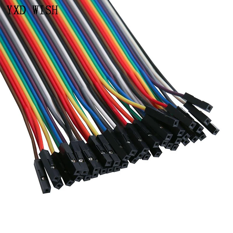 40-120pcs Dupont Line 10CM 40Pin Male to Male + Male to Female and Female to Female Jumper Wire Dupont Cable For Arduino Diy Kit