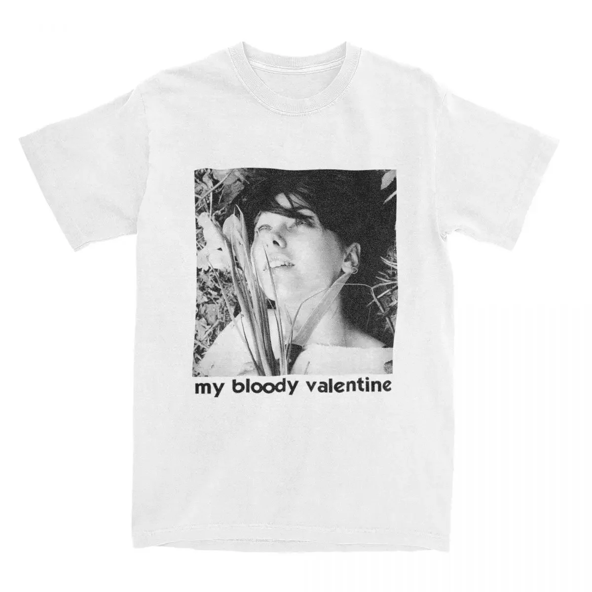 

My Bloody Valentine Band Men T Shirt Casual Tees Short Sleeve Round Collar T-shirt Cotton Plus Size Tops