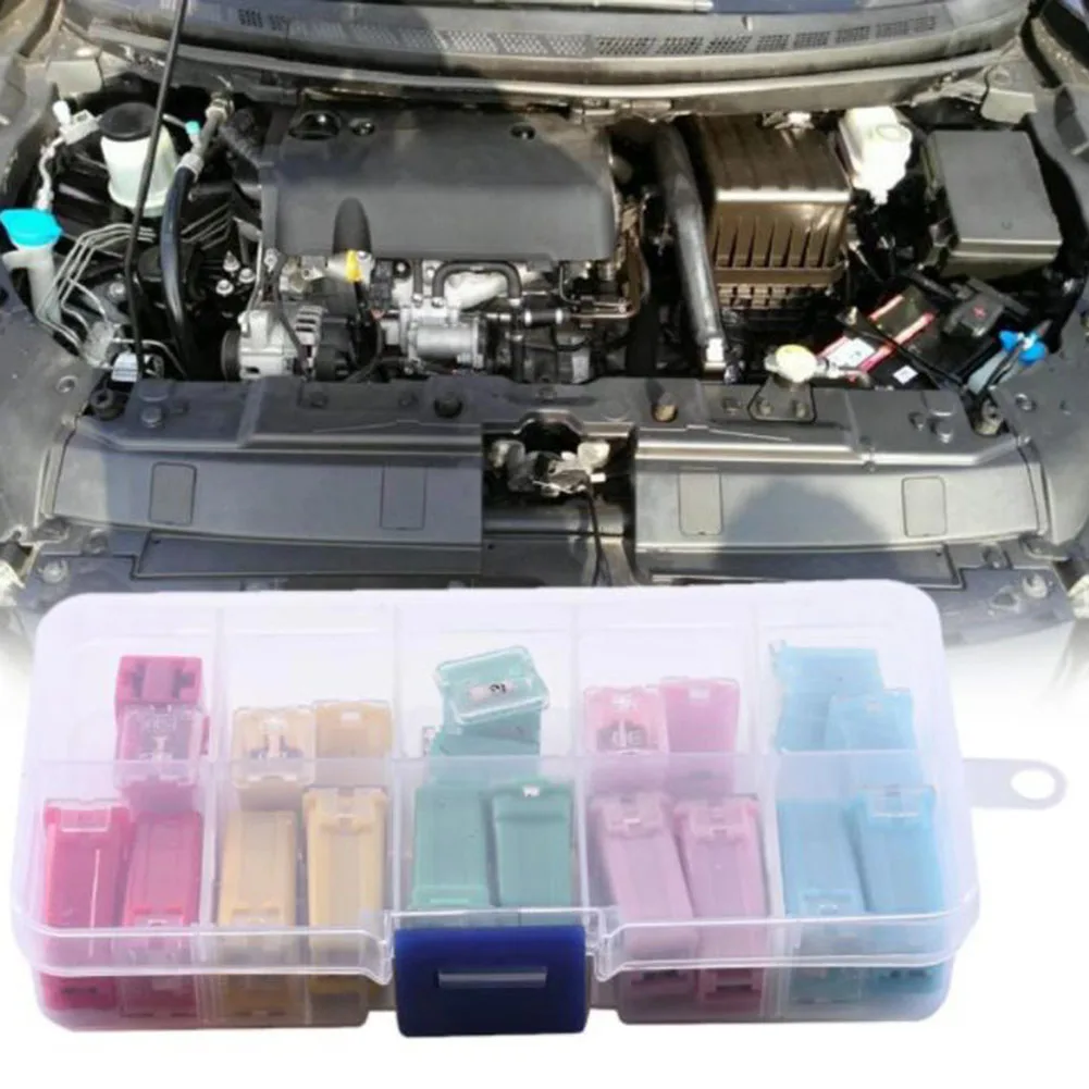 Trucks Used For Cars Box Fuse Fuse Group 20A30A40A50A60A Automobile Fuse Classification Kit Fuse Connection Box