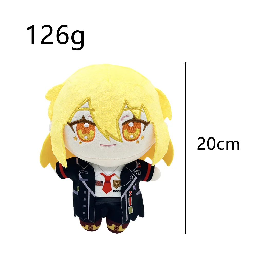 

New 7.87inch Anime Limbus Company plush toy Stuffed Soft Decor Doll Game Peripherals Toy Kid Holiday Gift