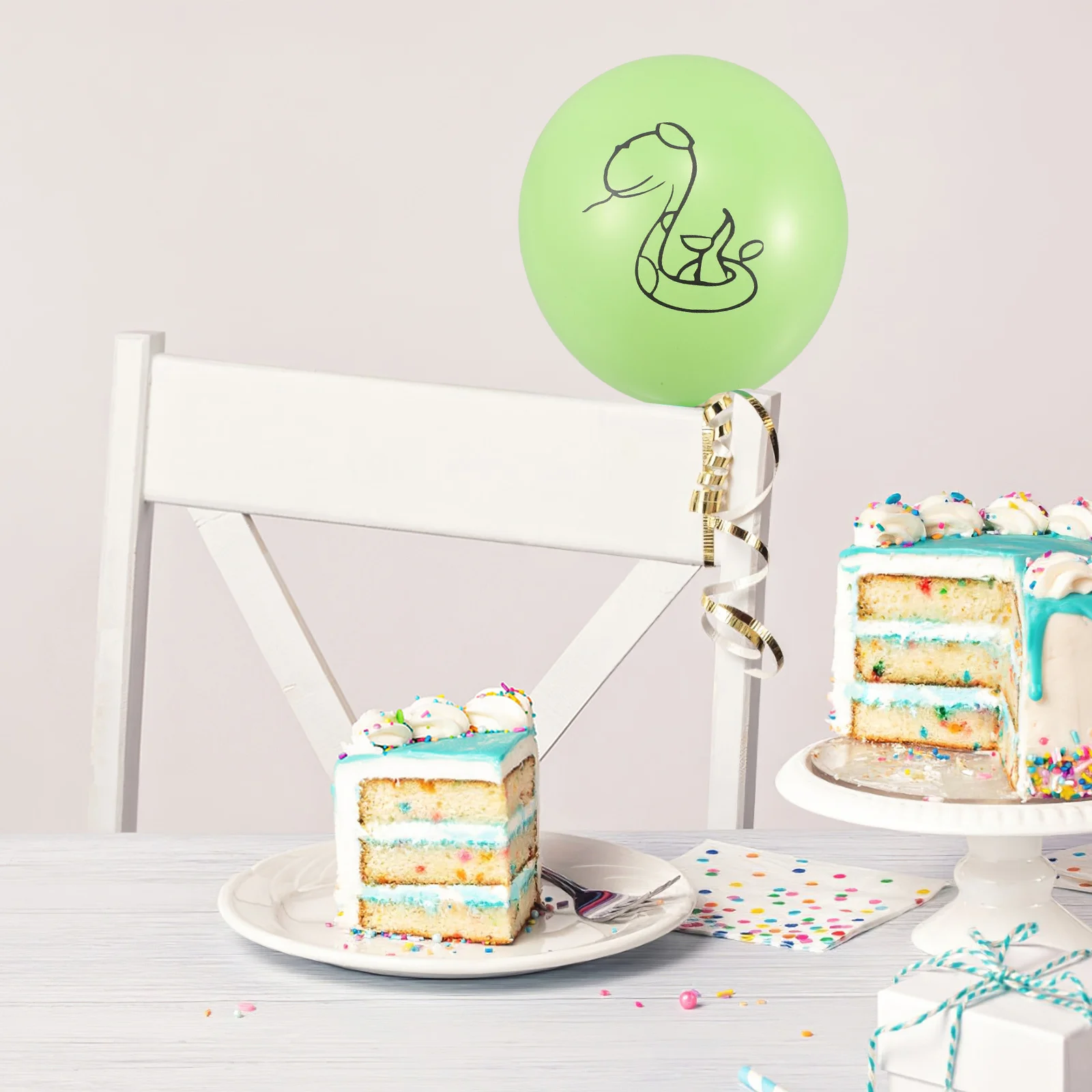 

18 Pcs Balloon Animal Balloons Inflatable Decor Cartoon Snake Decorations Birthday Party