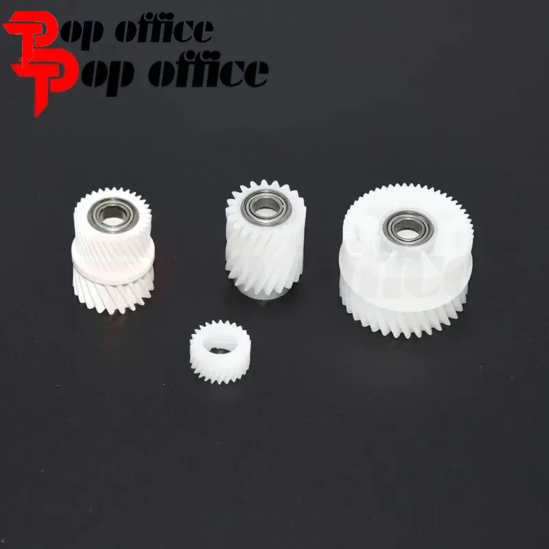 1PCS 5set. 20T 25T 21T/32T 34T/55T MAIN DRIVE Transfer Gear support for Konica Minolta bizhub C451 C452 C552 C652 C654 C754
