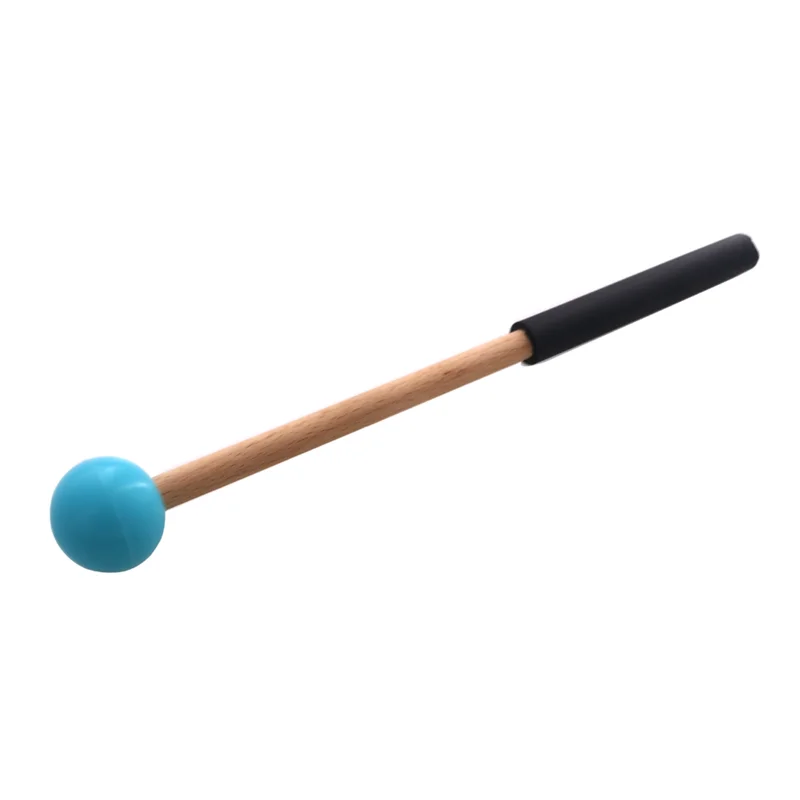 -A14E 실로폰 및 글로켄슈필용 파란색 고무 헤드가 있는 타악기 말렛